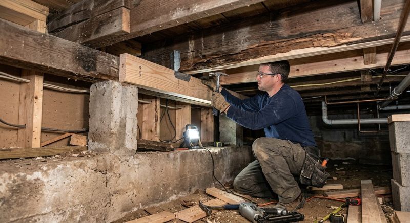 Support Column Repair in Kansas City, KS